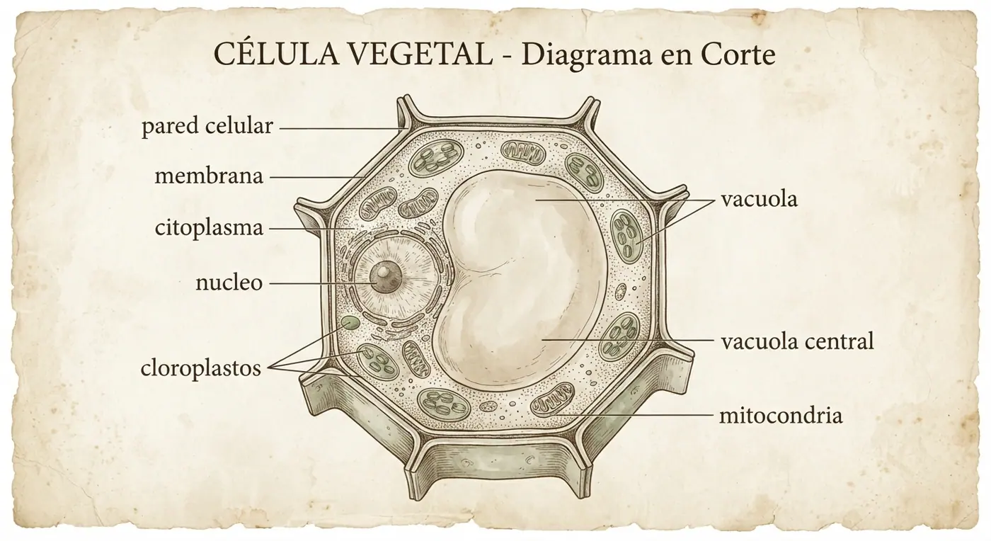 La célula vegetal