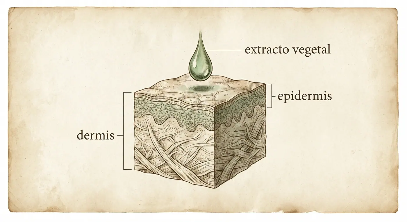 De la planta a la piel