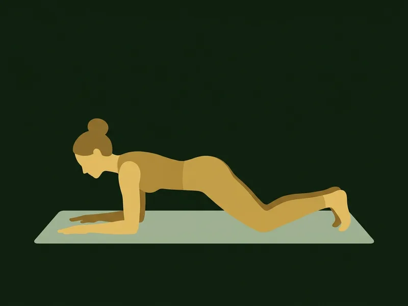 Plancha de rodillas